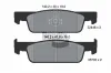 Bremsbelagsatz, Scheibenbremse Vorderachse BENDIX Braking BPD1894