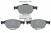 Bremsbelagsatz, Scheibenbremse Vorderachse BENDIX Braking BPD1198