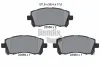 Bremsbelagsatz, Scheibenbremse Vorderachse BENDIX Braking BPD2009