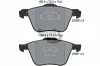 Bremsbelagsatz, Scheibenbremse Vorderachse BENDIX Braking BPD2015