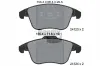 Bremsbelagsatz, Scheibenbremse Vorderachse BENDIX Braking BPD1093