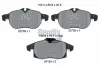 Bremsbelagsatz, Scheibenbremse Vorderachse BENDIX Braking BPD1533