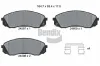 Bremsbelagsatz, Scheibenbremse Vorderachse BENDIX Braking BPD2175