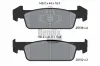 Bremsbelagsatz, Scheibenbremse Vorderachse BENDIX Braking BPD1381