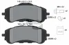 Bremsbelagsatz, Scheibenbremse Vorderachse BENDIX Braking BPD1072