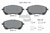 Bremsbelagsatz, Scheibenbremse Vorderachse BENDIX Braking BPD2477