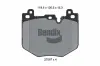 Bremsbelagsatz, Scheibenbremse Vorderachse BENDIX Braking BPD2653