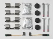 Bremsbelagsatz, Scheibenbremse Vorderachse BENDIX Braking BPD1008