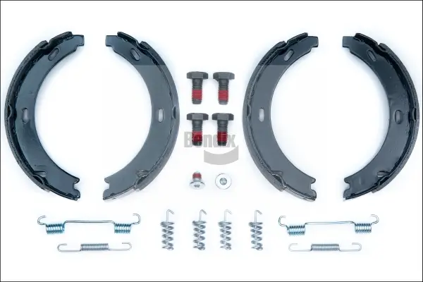 Bremsbackensatz, Feststellbremse Hinterachse BENDIX Braking BXS1024