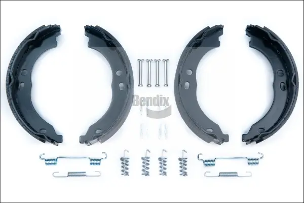 Bremsbackensatz, Feststellbremse Hinterachse BENDIX Braking BXS1209