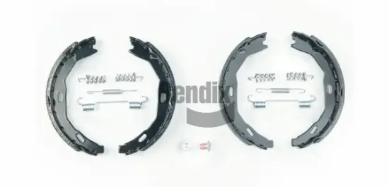 Bremsbackensatz, Feststellbremse Hinterachse BENDIX Braking BXS1211 Bild Bremsbackensatz, Feststellbremse Hinterachse BENDIX Braking BXS1211