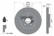Bremsscheibe Vorderachse BENDIX Braking BDS2134