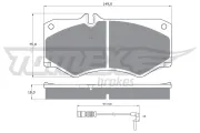 Bremsbelagsatz, Scheibenbremse TOMEX Brakes TX 10-202