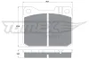 Bremsbelagsatz, Scheibenbremse Vorderachse TOMEX Brakes TX 10-224 Bild Bremsbelagsatz, Scheibenbremse Vorderachse TOMEX Brakes TX 10-224