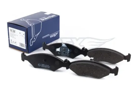 Bremsbelagsatz, Scheibenbremse Vorderachse TOMEX Brakes TX 10-28 Bild Bremsbelagsatz, Scheibenbremse Vorderachse TOMEX Brakes TX 10-28