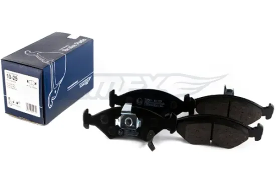 Bremsbelagsatz, Scheibenbremse Vorderachse TOMEX Brakes TX 10-29 Bild Bremsbelagsatz, Scheibenbremse Vorderachse TOMEX Brakes TX 10-29