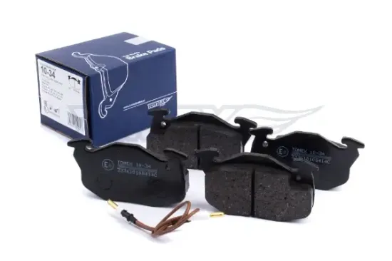 Bremsbelagsatz, Scheibenbremse Vorderachse TOMEX Brakes TX 10-34 Bild Bremsbelagsatz, Scheibenbremse Vorderachse TOMEX Brakes TX 10-34