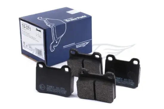 Bremsbelagsatz, Scheibenbremse Hinterachse TOMEX Brakes TX 10-371 Bild Bremsbelagsatz, Scheibenbremse Hinterachse TOMEX Brakes TX 10-371