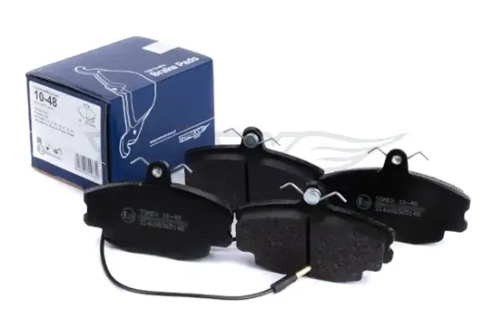 Bremsbelagsatz, Scheibenbremse Vorderachse TOMEX Brakes TX 10-48 Bild Bremsbelagsatz, Scheibenbremse Vorderachse TOMEX Brakes TX 10-48