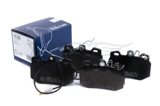 Bremsbelagsatz, Scheibenbremse Vorderachse TOMEX Brakes TX 10-55 Bild Bremsbelagsatz, Scheibenbremse Vorderachse TOMEX Brakes TX 10-55