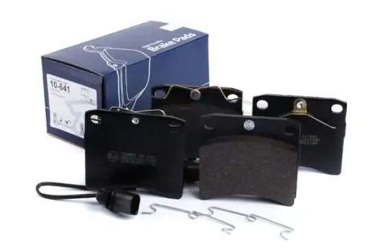 Bremsbelagsatz, Scheibenbremse Vorderachse TOMEX Brakes TX 10-641 Bild Bremsbelagsatz, Scheibenbremse Vorderachse TOMEX Brakes TX 10-641