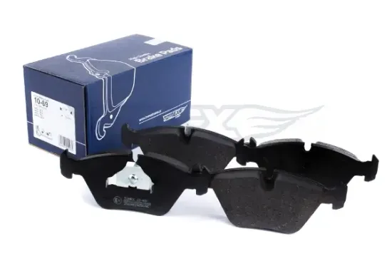Bremsbelagsatz, Scheibenbremse Vorderachse TOMEX Brakes TX 10-69 Bild Bremsbelagsatz, Scheibenbremse Vorderachse TOMEX Brakes TX 10-69