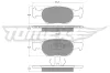 Bremsbelagsatz, Scheibenbremse Vorderachse TOMEX Brakes TX 10-71 Bild Bremsbelagsatz, Scheibenbremse Vorderachse TOMEX Brakes TX 10-71