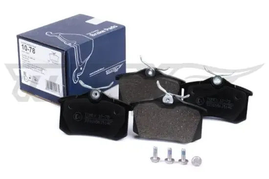 Bremsbelagsatz, Scheibenbremse Hinterachse TOMEX Brakes TX 10-78 Bild Bremsbelagsatz, Scheibenbremse Hinterachse TOMEX Brakes TX 10-78