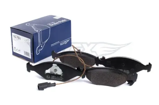 Bremsbelagsatz, Scheibenbremse Vorderachse TOMEX Brakes TX 10-791 Bild Bremsbelagsatz, Scheibenbremse Vorderachse TOMEX Brakes TX 10-791