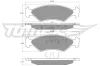Bremsbelagsatz, Scheibenbremse Vorderachse TOMEX Brakes TX 10-83