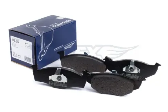 Bremsbelagsatz, Scheibenbremse Vorderachse TOMEX Brakes TX 10-85 Bild Bremsbelagsatz, Scheibenbremse Vorderachse TOMEX Brakes TX 10-85
