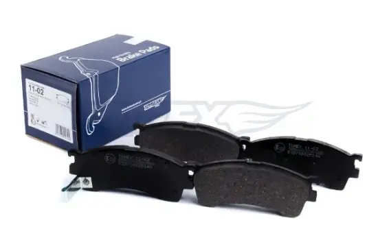 Bremsbelagsatz, Scheibenbremse Vorderachse TOMEX Brakes TX 11-02 Bild Bremsbelagsatz, Scheibenbremse Vorderachse TOMEX Brakes TX 11-02