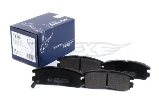 Bremsbelagsatz, Scheibenbremse TOMEX Brakes TX 11-04 Bild Bremsbelagsatz, Scheibenbremse TOMEX Brakes TX 11-04