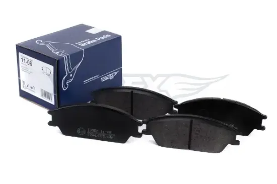 Bremsbelagsatz, Scheibenbremse Vorderachse TOMEX Brakes TX 11-06 Bild Bremsbelagsatz, Scheibenbremse Vorderachse TOMEX Brakes TX 11-06