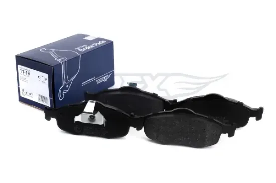 Bremsbelagsatz, Scheibenbremse Vorderachse TOMEX Brakes TX 11-19 Bild Bremsbelagsatz, Scheibenbremse Vorderachse TOMEX Brakes TX 11-19