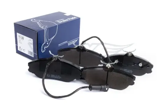 Bremsbelagsatz, Scheibenbremse Vorderachse TOMEX Brakes TX 11-28 Bild Bremsbelagsatz, Scheibenbremse Vorderachse TOMEX Brakes TX 11-28