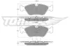 Bremsbelagsatz, Scheibenbremse Vorderachse TOMEX Brakes TX 11-29 Bild Bremsbelagsatz, Scheibenbremse Vorderachse TOMEX Brakes TX 11-29