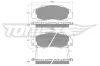 Bremsbelagsatz, Scheibenbremse Vorderachse TOMEX Brakes TX 11-37