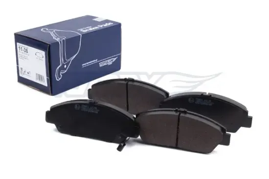 Bremsbelagsatz, Scheibenbremse Vorderachse TOMEX Brakes TX 11-38 Bild Bremsbelagsatz, Scheibenbremse Vorderachse TOMEX Brakes TX 11-38