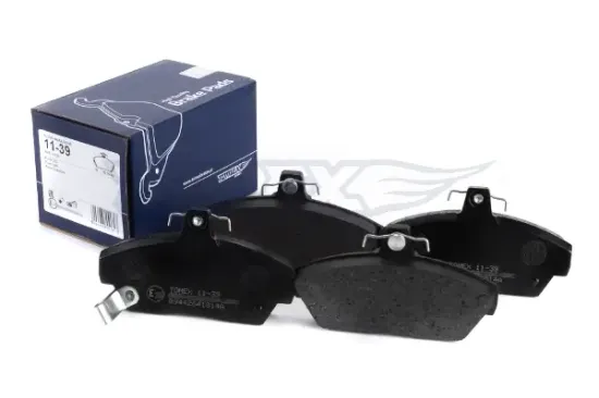 Bremsbelagsatz, Scheibenbremse Vorderachse TOMEX Brakes TX 11-39 Bild Bremsbelagsatz, Scheibenbremse Vorderachse TOMEX Brakes TX 11-39