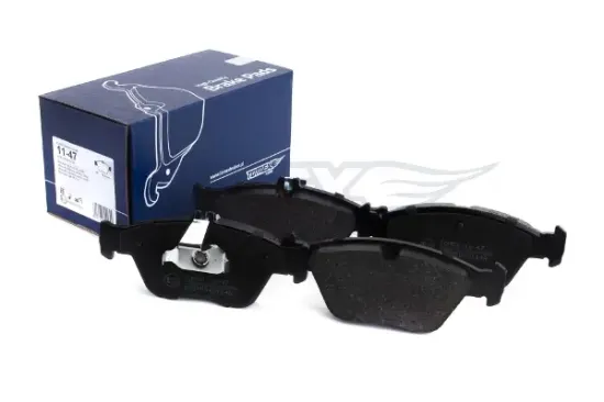 Bremsbelagsatz, Scheibenbremse Vorderachse TOMEX Brakes TX 11-47 Bild Bremsbelagsatz, Scheibenbremse Vorderachse TOMEX Brakes TX 11-47