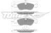 Bremsbelagsatz, Scheibenbremse TOMEX Brakes TX 11-491 Bild Bremsbelagsatz, Scheibenbremse TOMEX Brakes TX 11-491