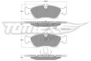 Bremsbelagsatz, Scheibenbremse TOMEX Brakes TX 11-491