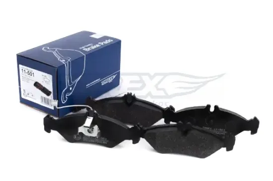 Bremsbelagsatz, Scheibenbremse Hinterachse TOMEX Brakes TX 11-501 Bild Bremsbelagsatz, Scheibenbremse Hinterachse TOMEX Brakes TX 11-501