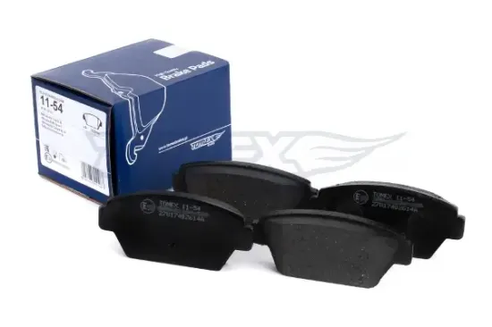 Bremsbelagsatz, Scheibenbremse Hinterachse TOMEX Brakes TX 11-54 Bild Bremsbelagsatz, Scheibenbremse Hinterachse TOMEX Brakes TX 11-54