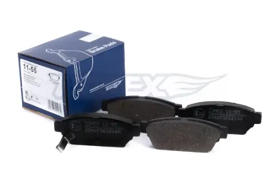 Bremsbelagsatz, Scheibenbremse Hinterachse TOMEX Brakes TX 11-55 Bild Bremsbelagsatz, Scheibenbremse Hinterachse TOMEX Brakes TX 11-55