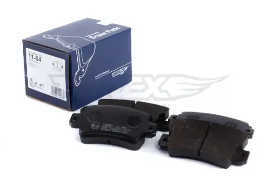 Bremsbelagsatz, Scheibenbremse Vorderachse TOMEX Brakes TX 11-64 Bild Bremsbelagsatz, Scheibenbremse Vorderachse TOMEX Brakes TX 11-64