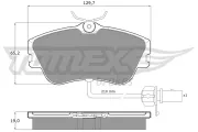 Bremsbelagsatz, Scheibenbremse Vorderachse TOMEX Brakes TX 11-821