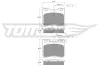 Bremsbelagsatz, Scheibenbremse Vorderachse TOMEX Brakes TX 11-97