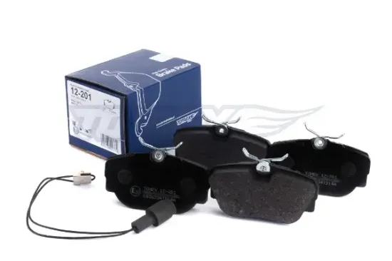 Bremsbelagsatz, Scheibenbremse Vorderachse TOMEX Brakes TX 12-201 Bild Bremsbelagsatz, Scheibenbremse Vorderachse TOMEX Brakes TX 12-201